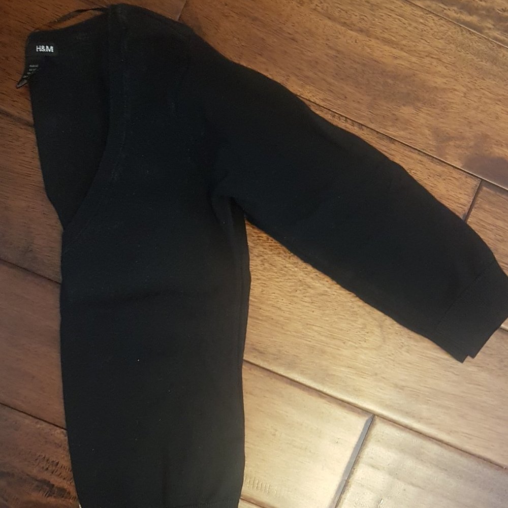 H&M black sweater